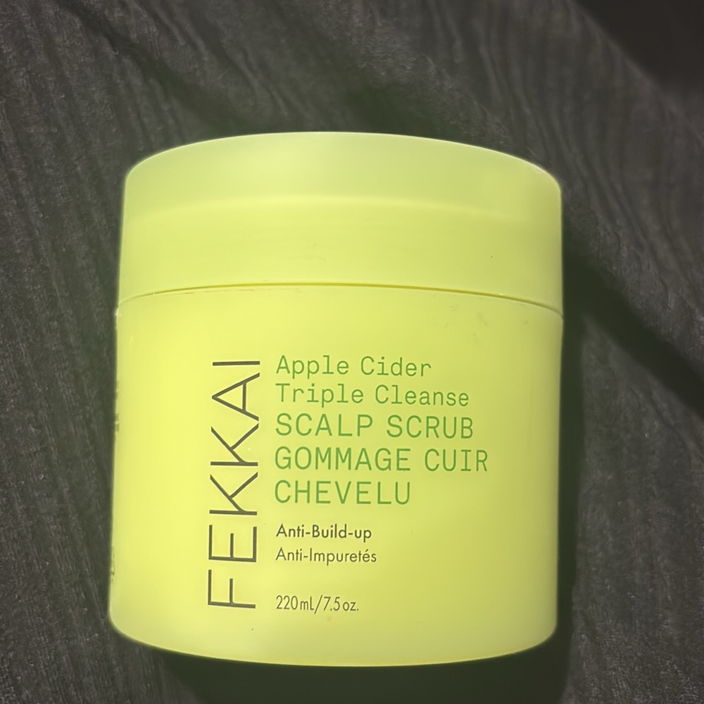 Fekkai Apple Cider Triple Cleanse Scalp Scrub - Yellow